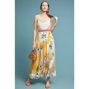 Anthropologie/Bhanuni by Jyoti/ Womens Large Mischa Maxi Skirt/Boho/Festival